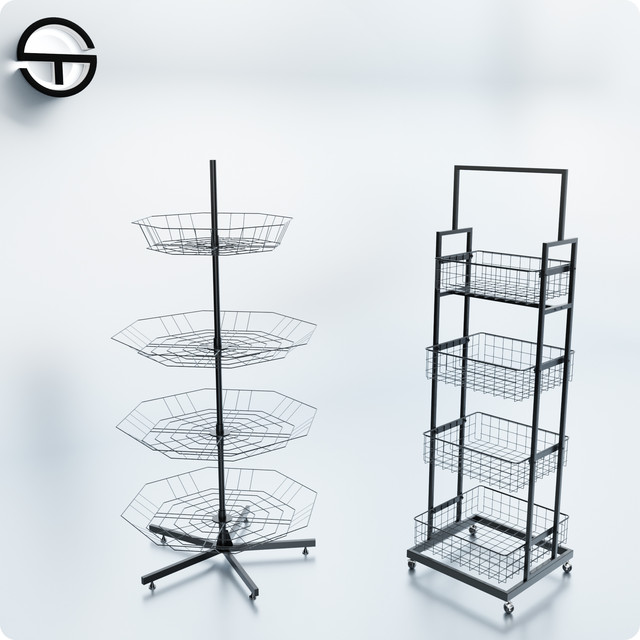 Стійки з кошиками