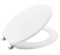 Сидіння з кришкою для унітазу Gedy Smeraldo 445x375x55 мм (4007-02) білий