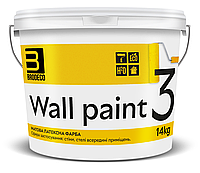 Латексная краска "Wall Paint 3" TM Brodeco 1л