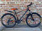 Велосипед Royal 27.5-17" MOTION чорно-помаранчовий 2024, фото 7