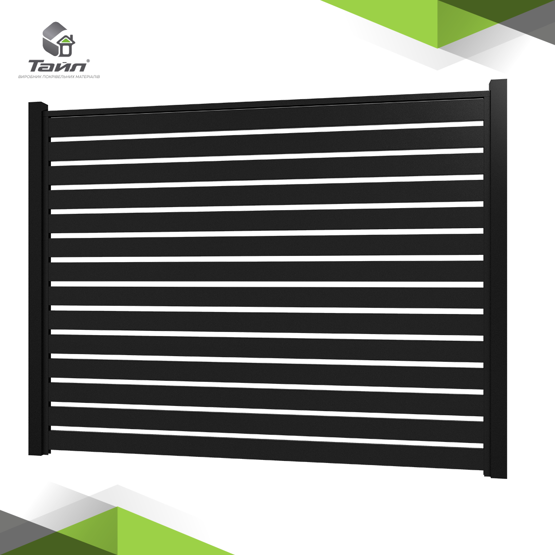 Огорожа Ранчо-Родео висота ламелі, см 13,5