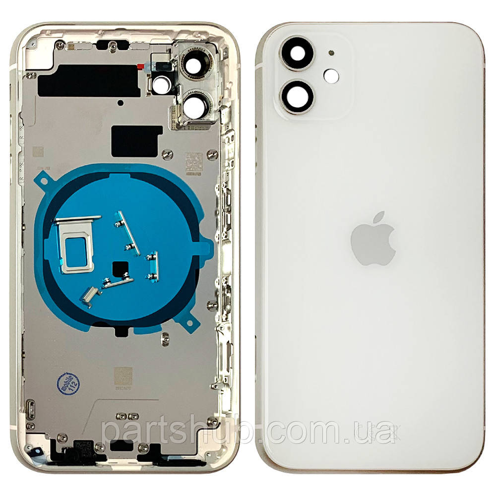 Корпус Apple iPhone 11 (білий оригінал Китай), фото 1