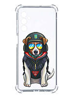 Чехол с утолщёнными углами на Samsung Galaxy A05s (A057) :: Пёс Патрон (принт 4)
