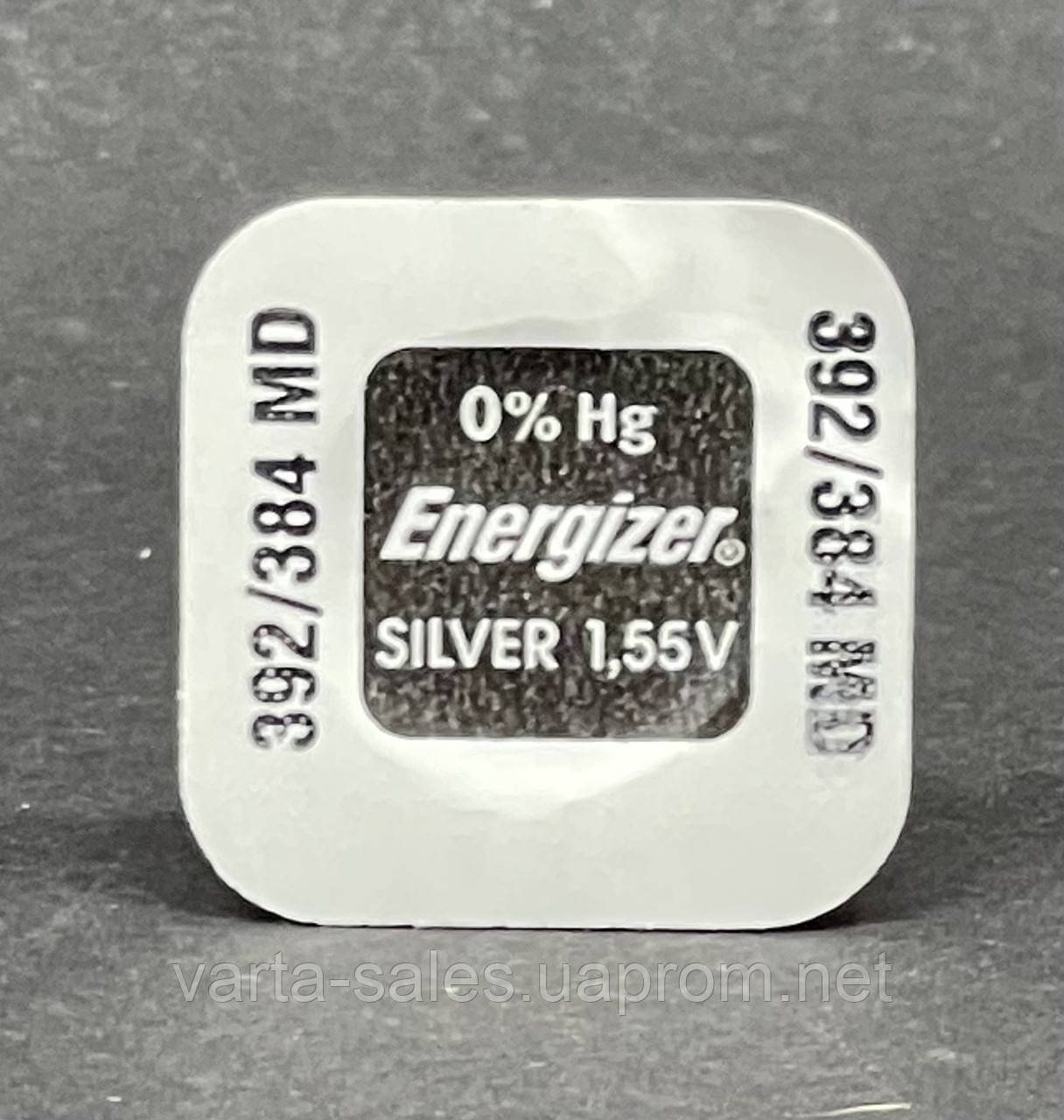 Батарейка Energizer 384 (SR41SW) silver oxide 1,55V