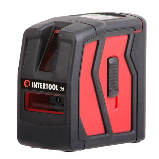 Рівень INTERTOOL MT-3050 лазерний міні, 2 лазерні головки