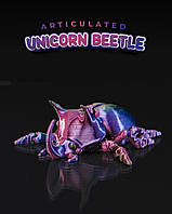 Іграшка фігурка Жук-Єдиноріг пластикова реалістична для дітей і дорослих у подарунок