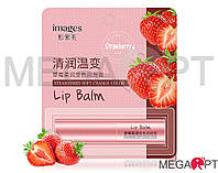 Бальзам для губ восстанавливающий Images Strawberry Soft Change Color Lip Balm с экстактом клубники 2.7 G