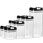 Контейнери для зберігання круп 7 шт FOOD Container / Набір банок для сипучих продуктів, фото 3