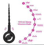 Вібратор для уретри Swing з акумулятором і режимами вібрації арт02, фото 8