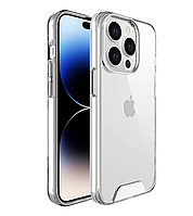 Прозрачный ударопрочный чехол Space Case for iPhone 14 Pro