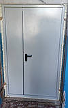 Вхідні двері з ПДВ Протипожежні ЕІ 30 з паспортом і шильдами Ваш ВиД Сірий RAL 7035,1200х2040х60 Ліве/Праве, фото 4