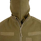 Флісова кофта койот Militex mod. 1, фото 3