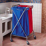 Сервісний медичний візок для прибирання сміття та брудної білизни = Х Збиральні візки для HoReCa Vermop, фото 2