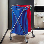 Сервісний медичний візок для прибирання сміття та брудної білизни = Х Збиральні візки для HoReCa Vermop, фото 3