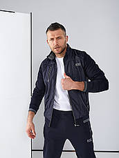 Спортивний костюм Hugo Boss чоловічий класичний брендовий спорт костюм Бос із прямими штанами, фото 5