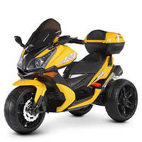 Мотоцикл электромобиль,желтый (M 4852EL-6)