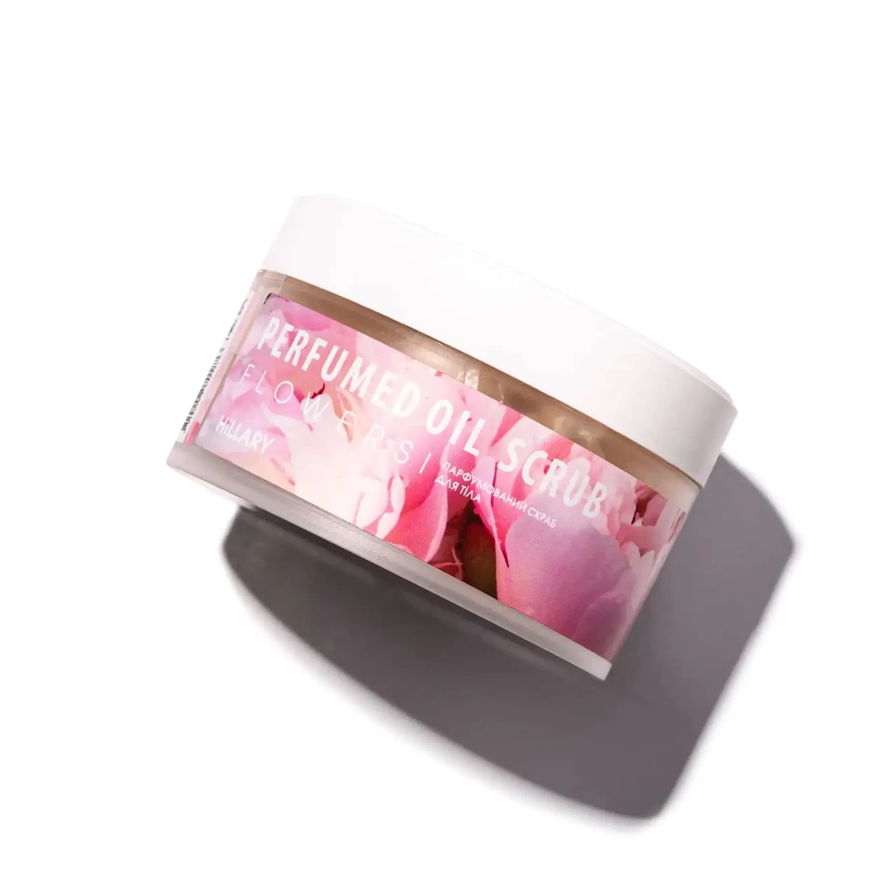 Скраб для тіла парфумований Hillary Perfumed Oil Scrub Flowers , 200 г