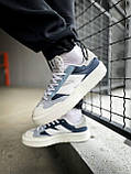Чоловічі / жіночі кросівки New Balance CT302 White Blue, замшеві кросівки нью беланс CT 302, NB CT302 ню беленс нб, фото 7