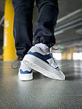 Чоловічі / жіночі кросівки New Balance CT302 White Blue, замшеві кросівки нью беланс CT 302, NB CT302 ню беленс нб, фото 5