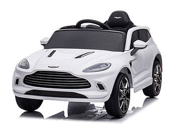 Дитячий електромобіль Aston Martin (2 мотори, акумулятор 12 V/7 AH, MP3, пульт 2,4 G) S310 Білий