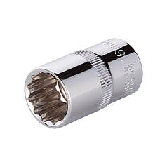 Головка 12 гр. 1/2", 16 мм INTERTOOL ET-0216 STP