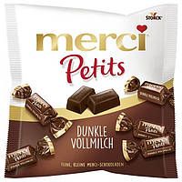 Шоколадні цукерки Storck Merci Petits Dunkle Vollmilch 125г Німеччина