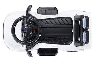 Каталка-толокар Джип Ford (акумулятор 6v4, 5AH, музика, світло) KP01В Білий, фото 4