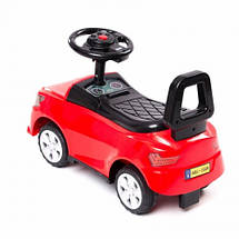 Каталка-толокар (музика, світло) BA608K Червоний, фото 4