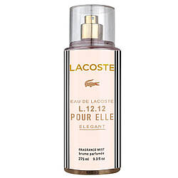 Парфумований спрей для тіла Lacoste Eau De Lacoste L.12.12 Pour Elle Elegant Exclusive EURO 275 мл