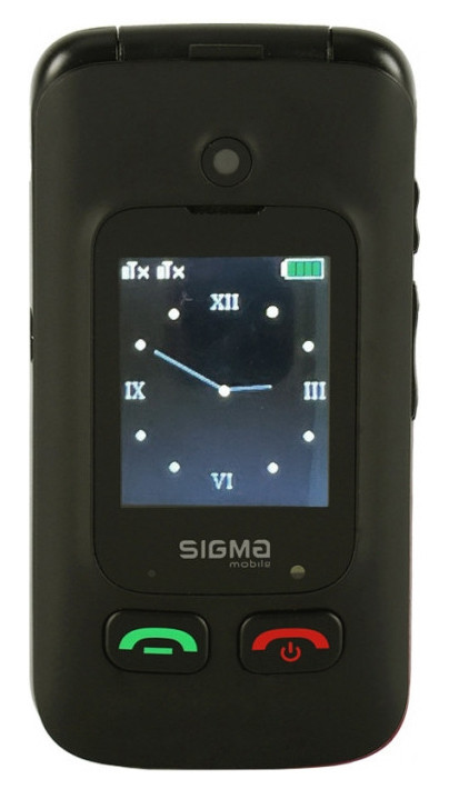 Телефон Sigma Comfort 50 Shell Duo Type-С Black UA UCRF