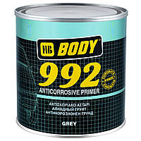 Алкидный антикоррозийный грунт серый Body 1K 992 Grey 1кг