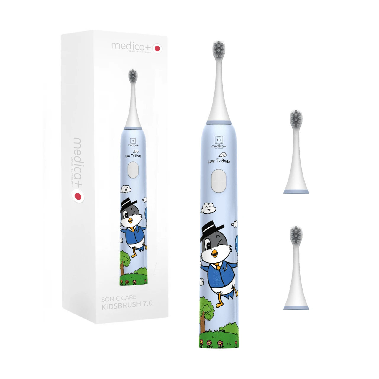 Звукова зубна щітка MEDICA+ KidsBrush 7.0 Blue