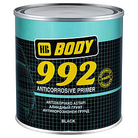 Алкідний антикорозійний ґрунт чорний Body 1K 992 Black 1кг