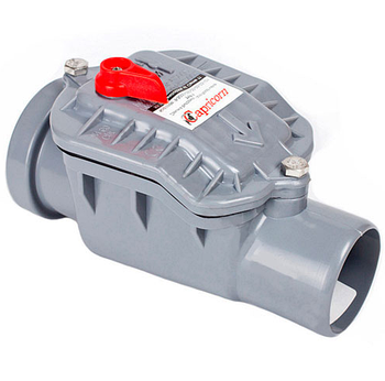 Зворотний клапан d50 мм Capricorn каналізаційний прямий