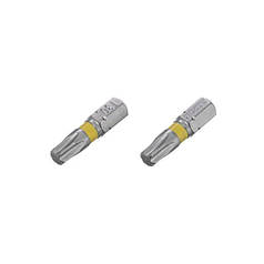 Комплект викруткових насадок Torx T30 1/4" * 25 мм, S2, уп. 2 од., STORM INTERTOOL VT-0226 STP