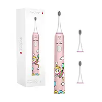 Звуковая зубная щетка MEDICA+ KidsBrush 7.0 Blue Рожевий