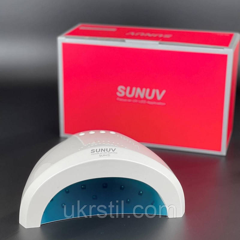 Лампа для манікюру LED+UV Sun One, нового покоління із кварцовими діодами, 48Вт оригінал