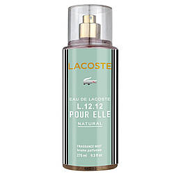 Парфумований спрей для тіла Lacoste Eau Lacoste L.12.12 Pour Elle Natural Exclusive EURO 275 мл