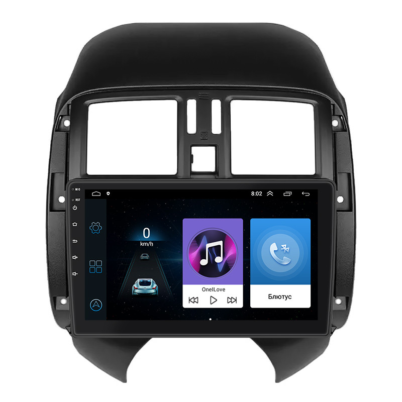 Штатна магнітола Lesko для Nissan Sunny N17 Рестайлінг 2014-2016 екран 9" 1/16Gb Wi-Fi GPS Base 12170-67829, фото 1