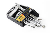 Набір рожково-накидних ключів Сила - 8 шт. (6-19 мм) 201138 (201138)