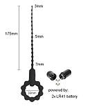 Вібратор для уретри з ерекційним кільцем, фото 6