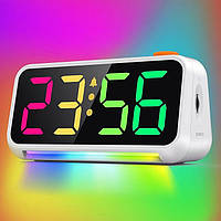 Настольные цифровые часы XREXS с RGB светодиодный дисплей