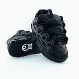 Чоловічі кросівки Osiris D3 2001 Black, чорні шкіряні кросівки осіріс д3, фото 3
