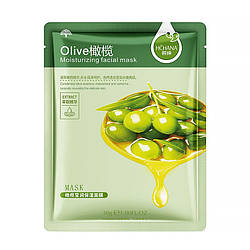 Маска для лица тканевая Moisturizing Facial Mask Olive 11836-65229