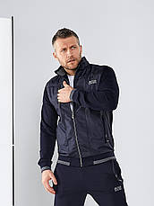 Спортивний костюм Hugo Boss чоловічий класичний брендовий спорт костюм Бос із прямими штанами, фото 4