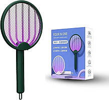 Світлодіодна пастка для комарів мухобійка з УФ-лампою й USB-портом для заряджання 51*22*3,5 см