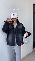 Куртка джинсова жіноча розмір M-XL (3кв) "KARMEN" недорого від прямого постачальника