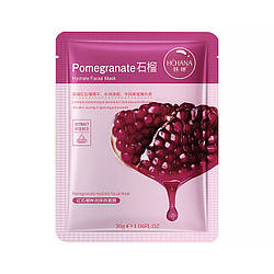 Маска для обличчя тканинна Hchana Redstone Grenade Moisturizing Mask Pomegranate 11834-65225