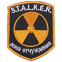 Wotan шеврон Stalker "Зона отчуждения" 8,5х6,5 см
