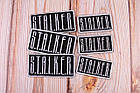 Wotan шеврон Stalker "STALKER" 9,5х5 см, фото 4